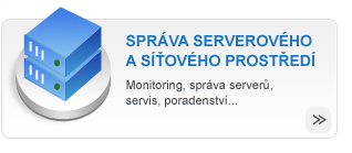Správa serverového a síťového prostředí - Monitoring, správa serverů, servis, poradenství...